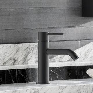 Смеситель для раковины Bossini Teo-M Z00701.073 чёрный матовый